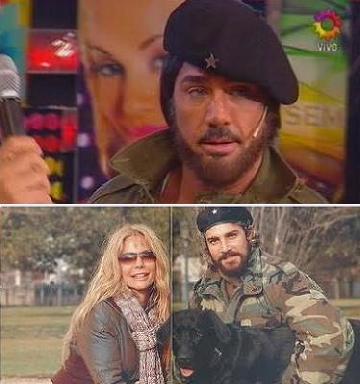 Ricardo Fort y Matías Alé imitaron al Che Guevara: Pero si estas igual!!!!!!!! :P
