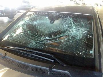 Así quedó el auto de María Eugenia Ritó tras su accidente en la ruta :O