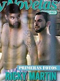 Ricky Martin con su supuesta pareja :O